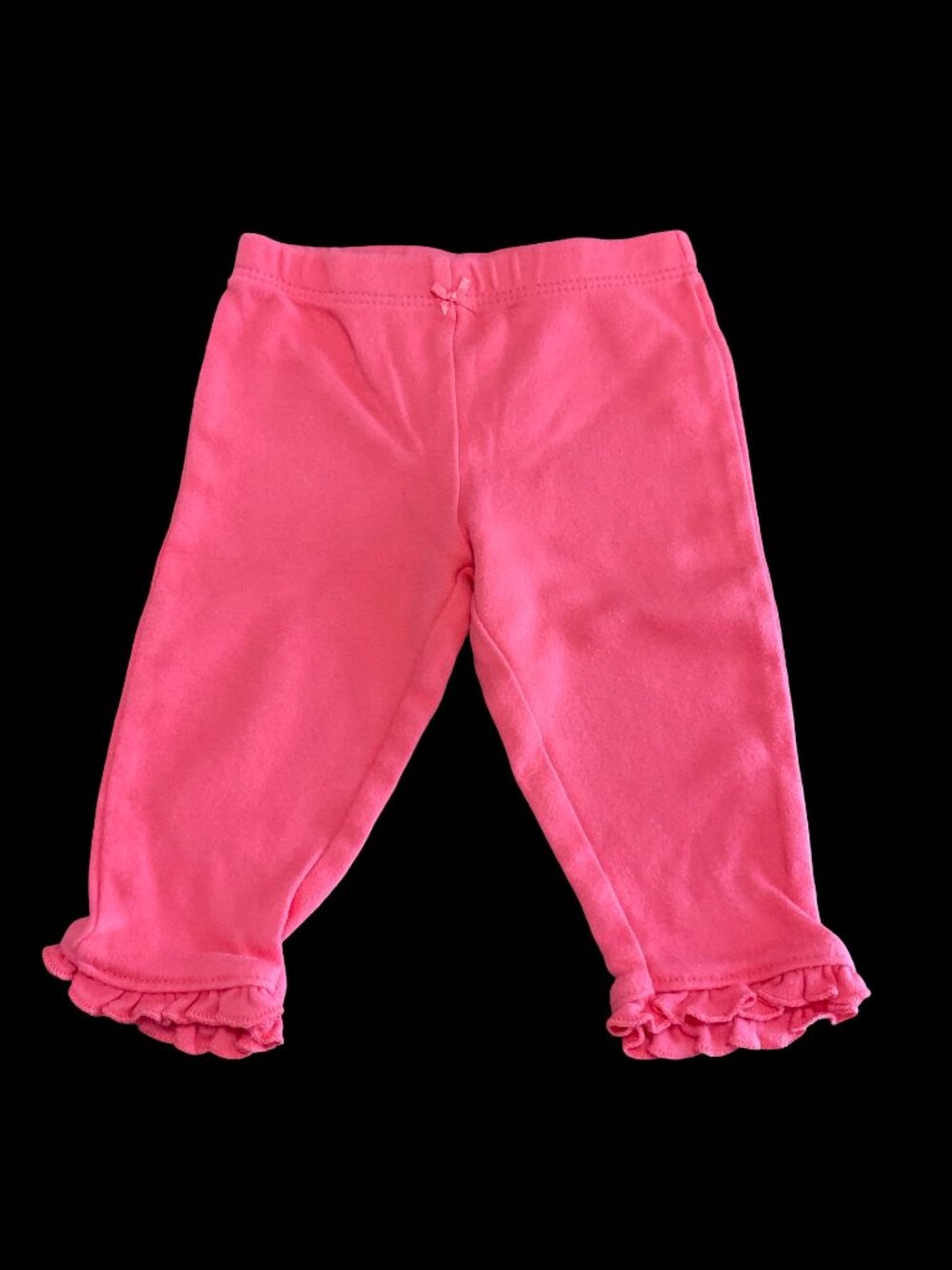 👣 10/$25 - Pink Pants w/ Ruffle Hem Detail